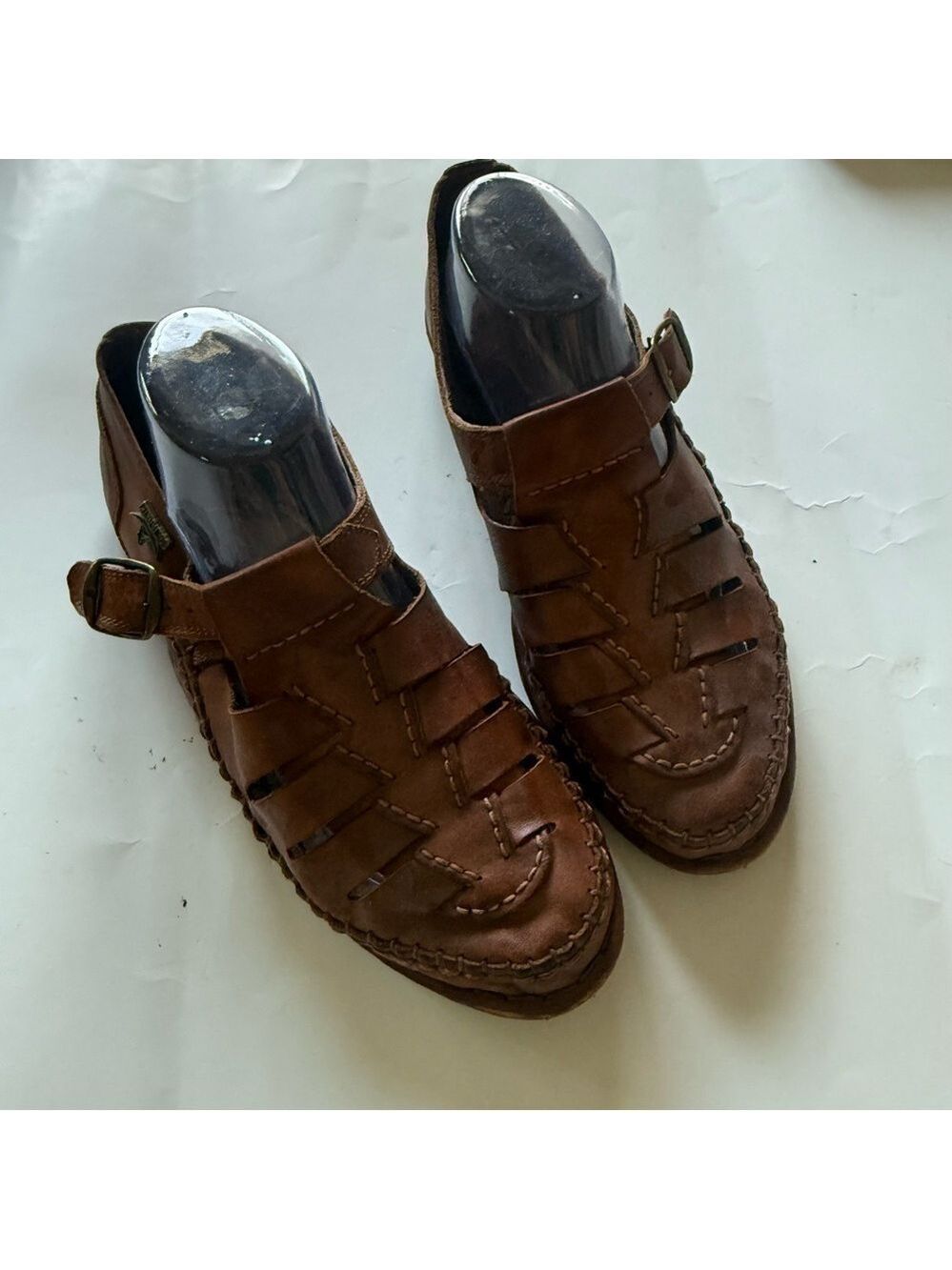 Pikolinos Men’s Fisherman Sandals Size 8.5 EU 41/42) Leather Casual Comfort - Picture 9 of 13
